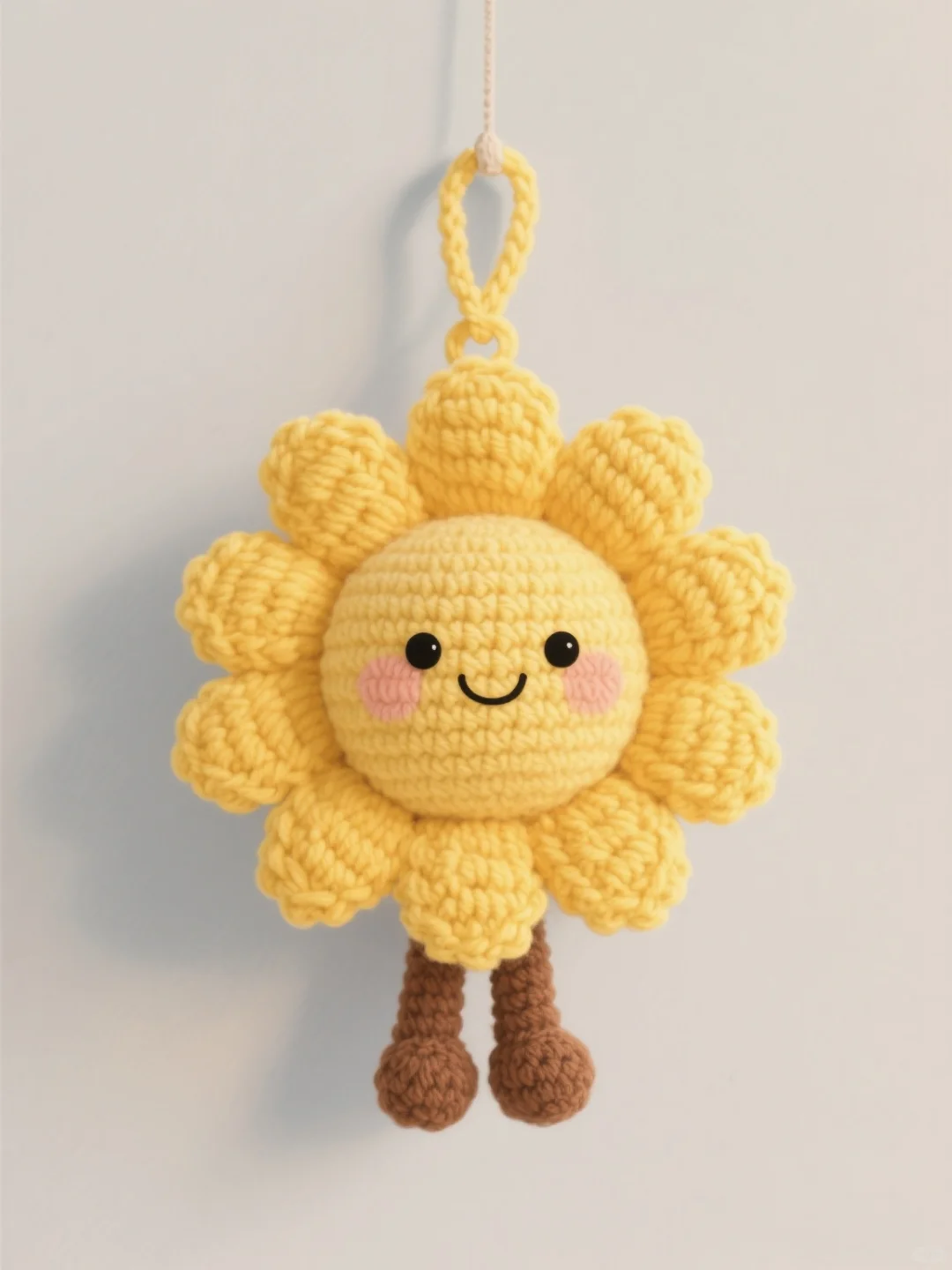 ?被这朵钩织小太阳花可爱到晕厥！！