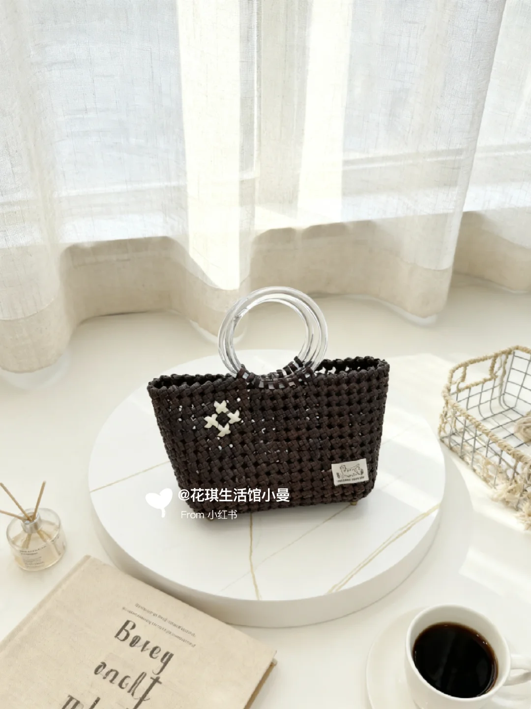 小众爱好者狂喜这只编织包的腔调感直接拉满
