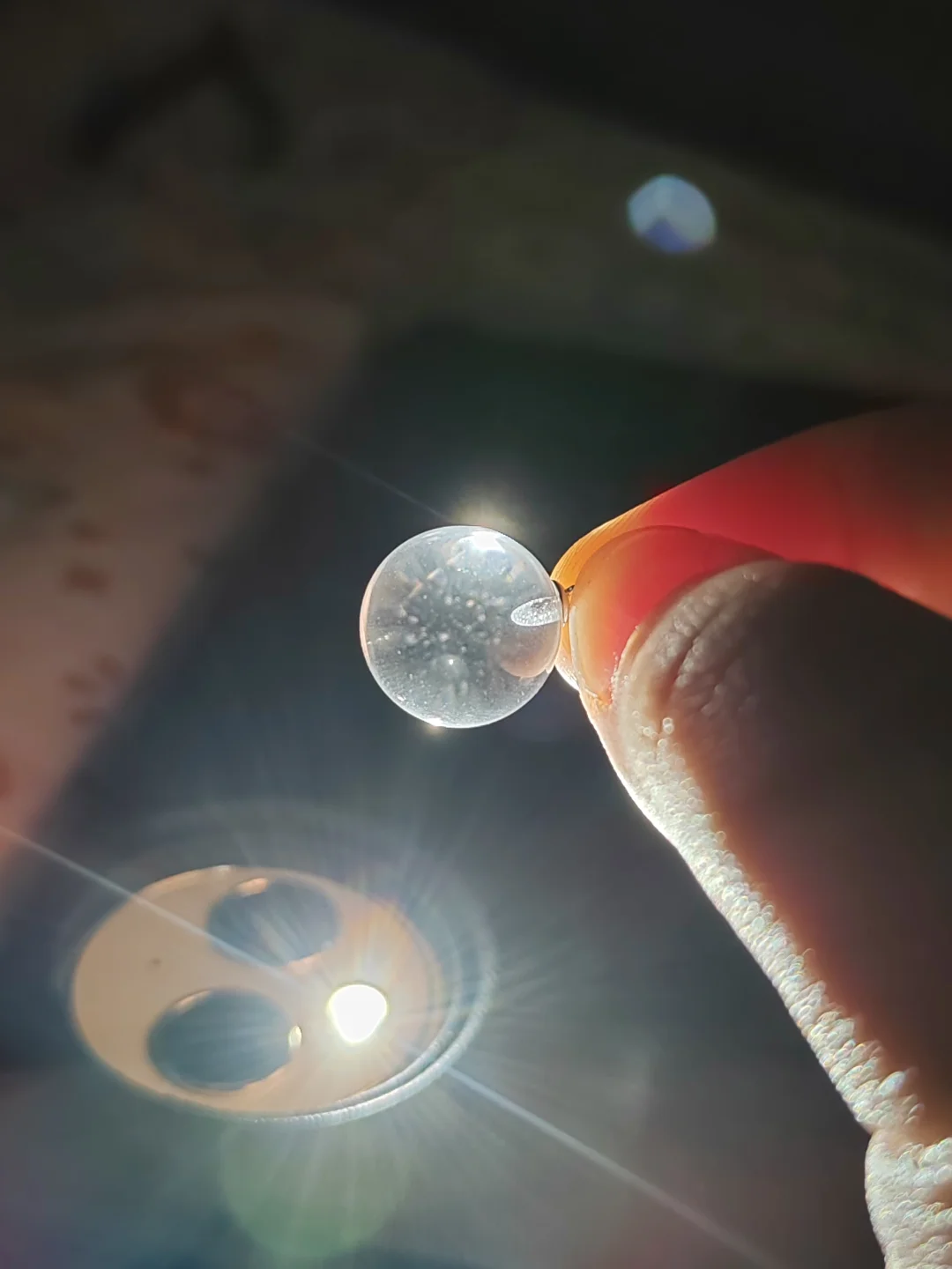 是白水晶还是大玻璃