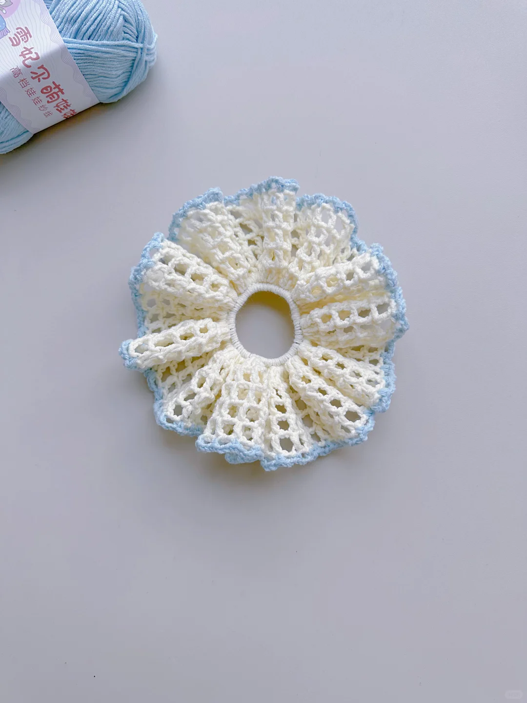 镂空大裙摆发圈｜附图解