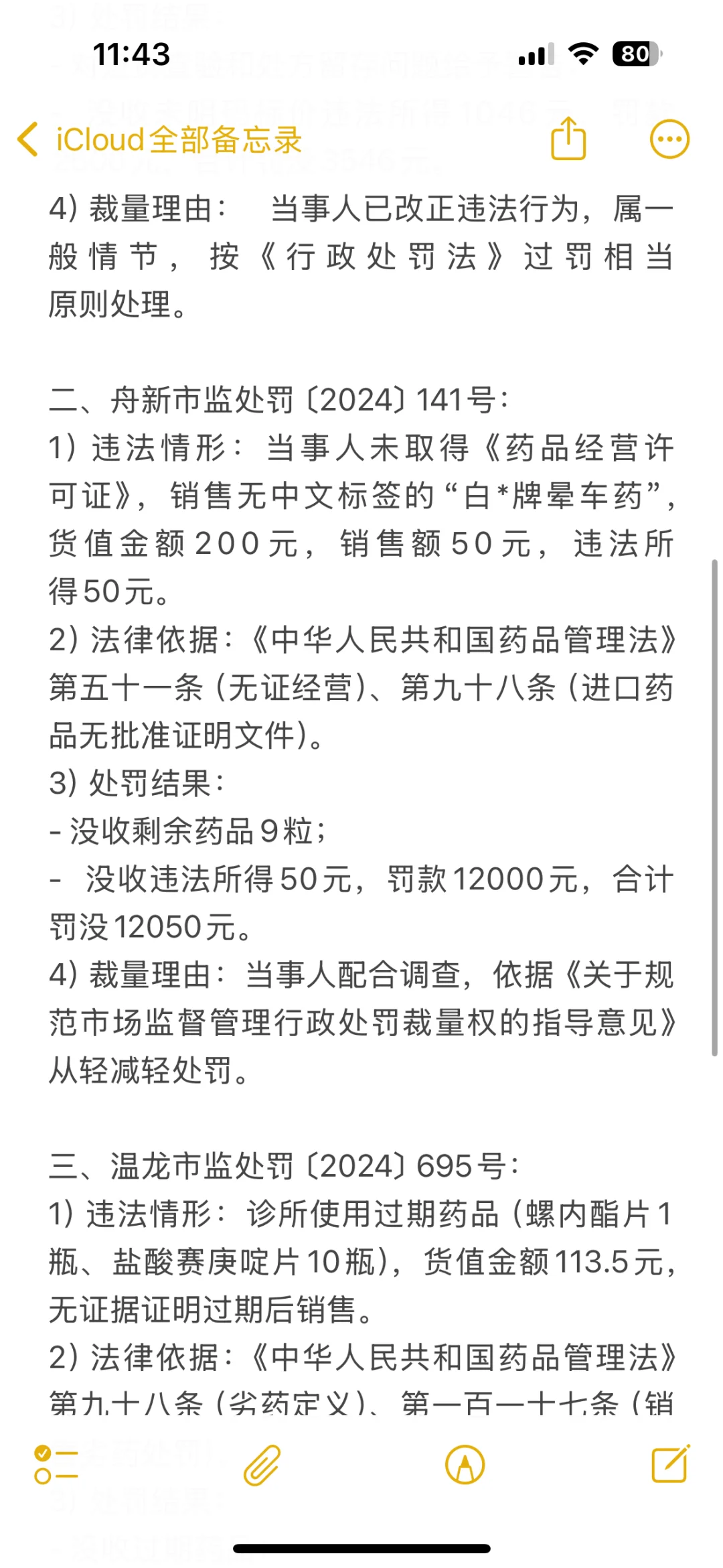 药品处罚案例(5.16)丨市场监督