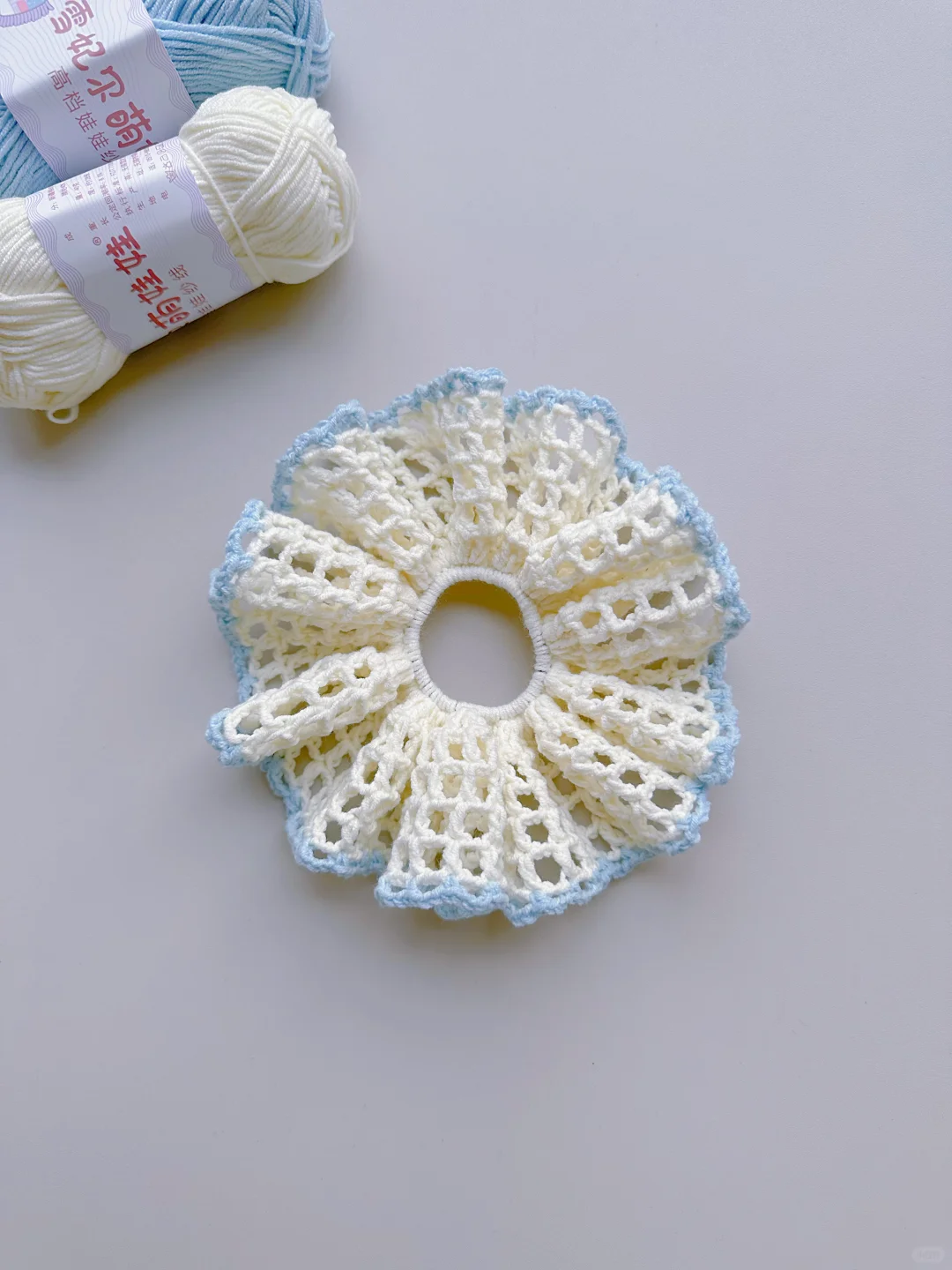 镂空大裙摆发圈｜附图解