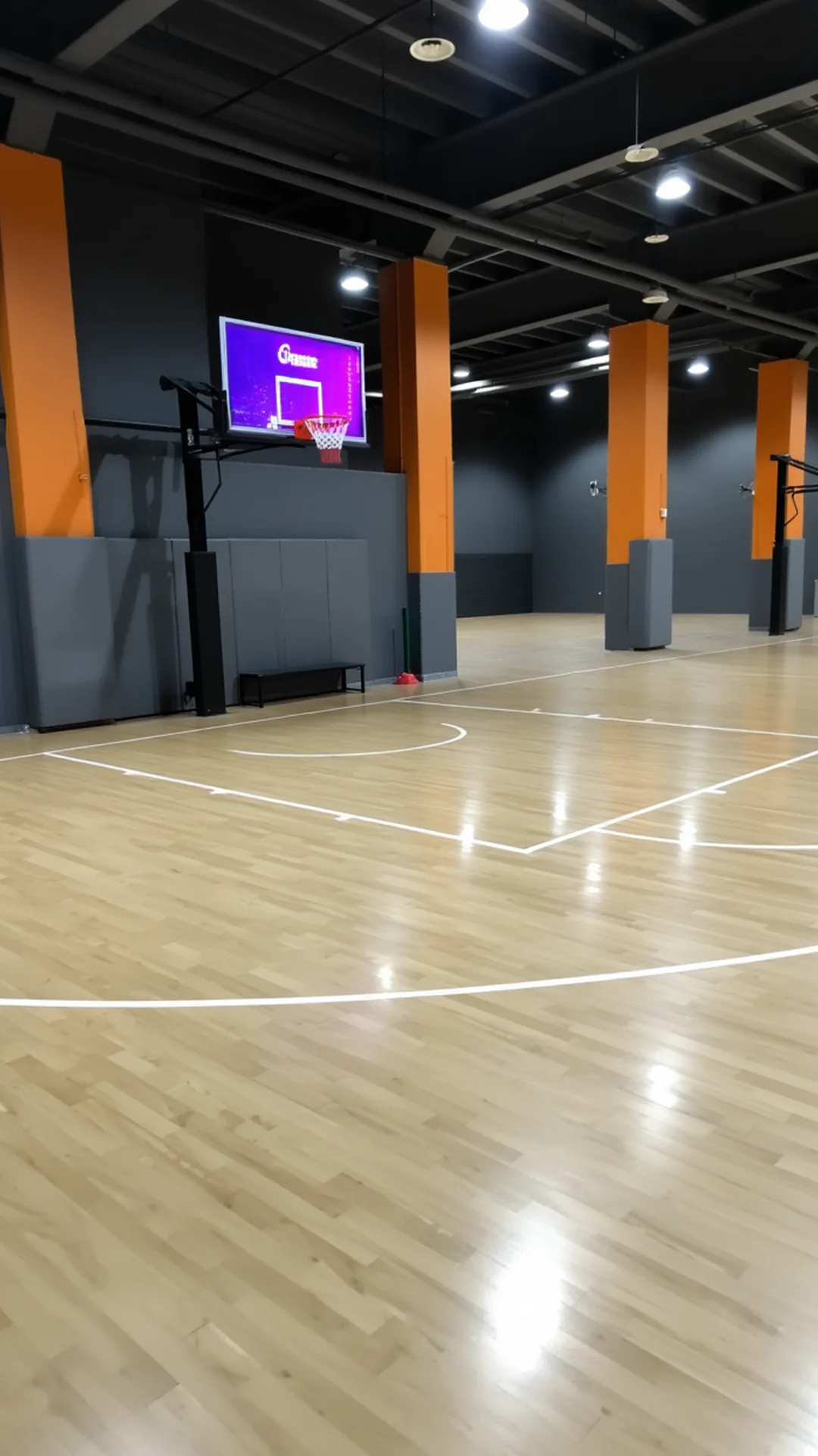 浙江枫木运动场馆木地板构造