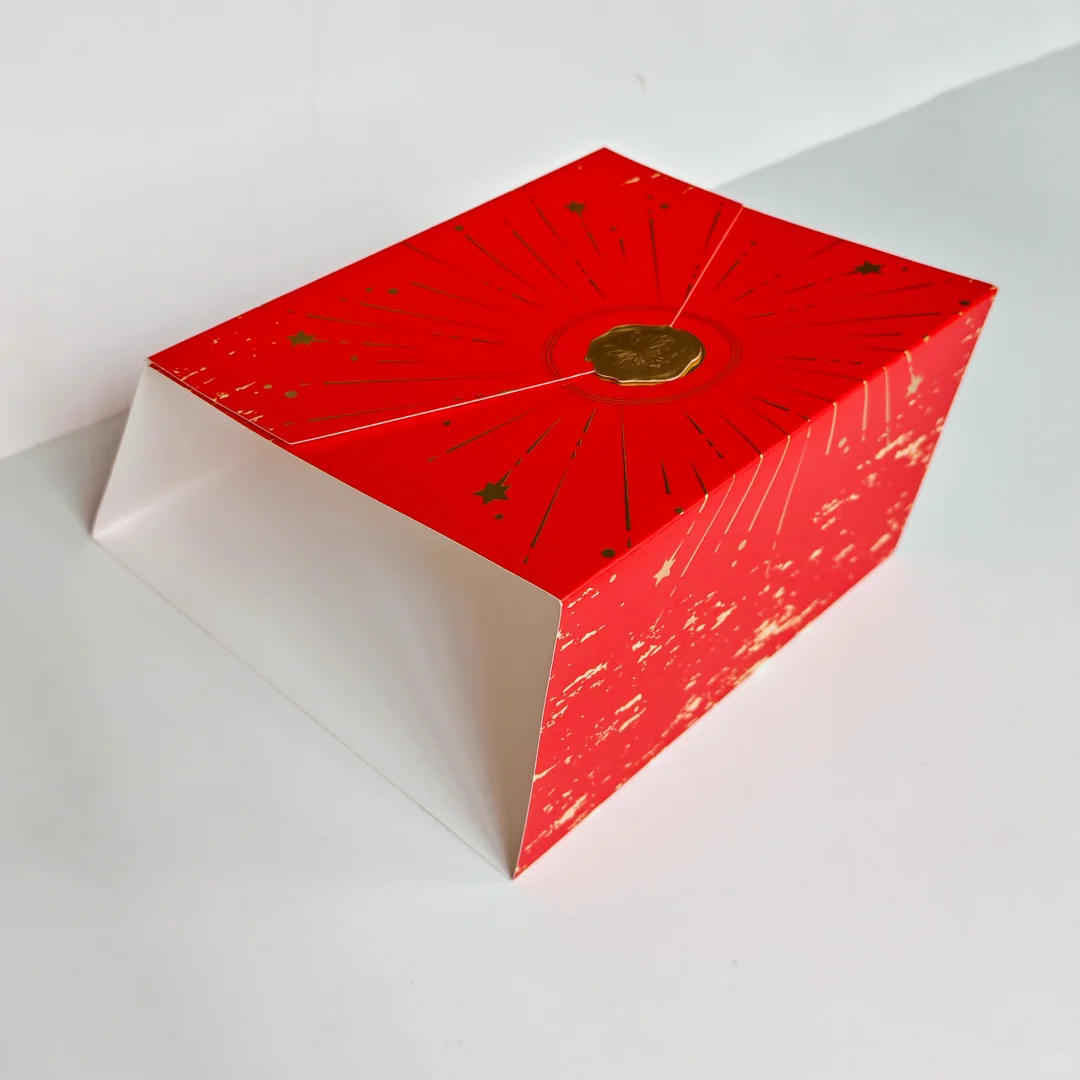 立体浮雕烟花贺卡|火漆印盖|新年贺卡