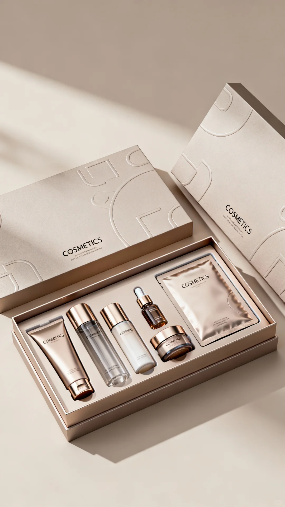 这款高端护肤品礼盒 太美了!