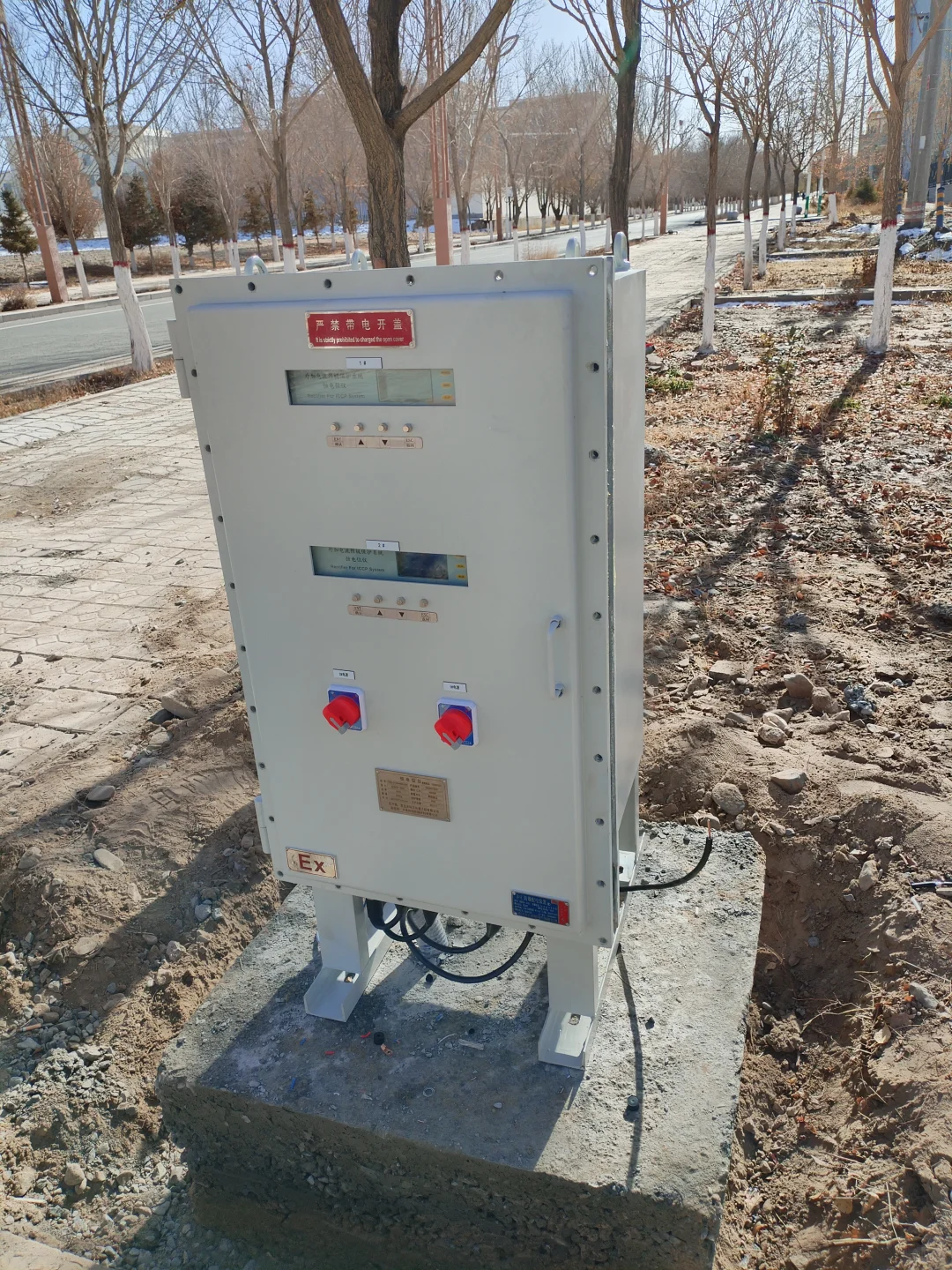 智能防爆恒电位仪50A50V(智能测试桩)