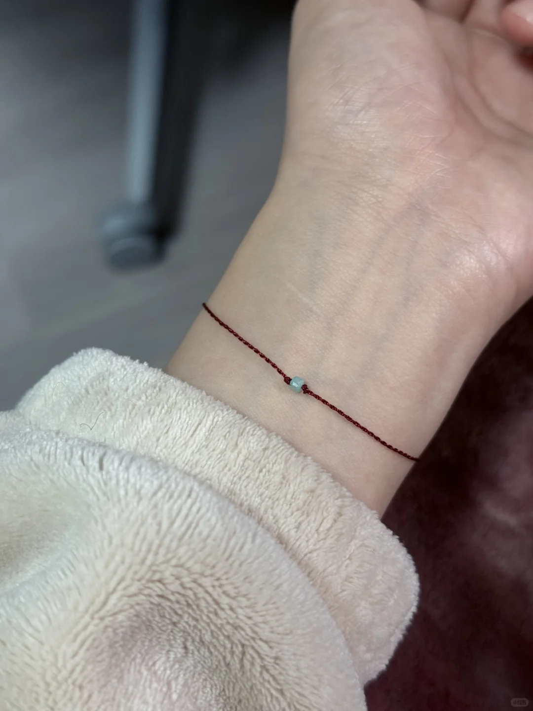 【冬上新】?6.9首单特惠，细款酒红色手绳