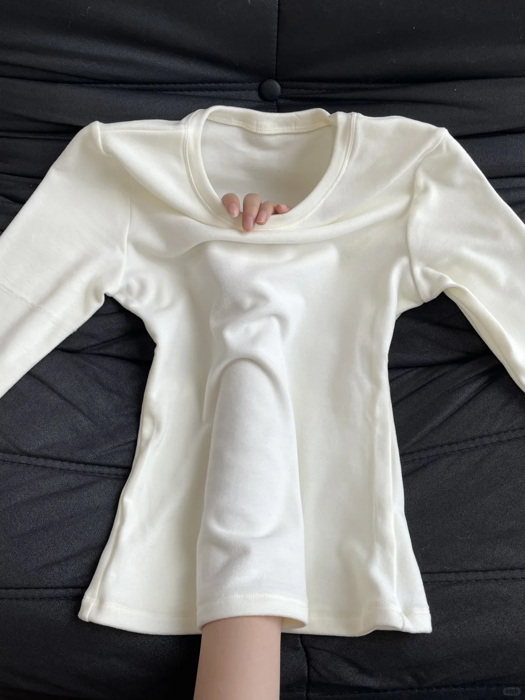 越是简单的羊绒打底质感一定要好！