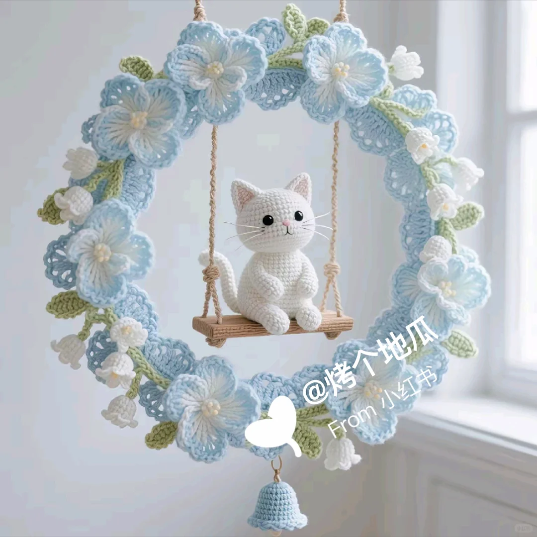 钩织小猫?(附图解教程)