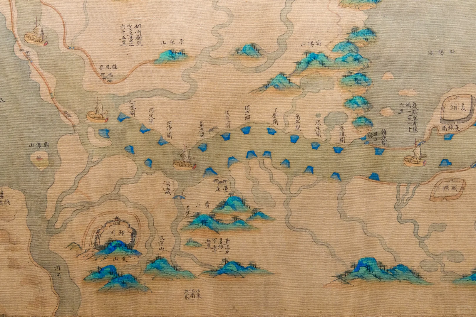 天津博物馆藏清乾隆漕运图卷