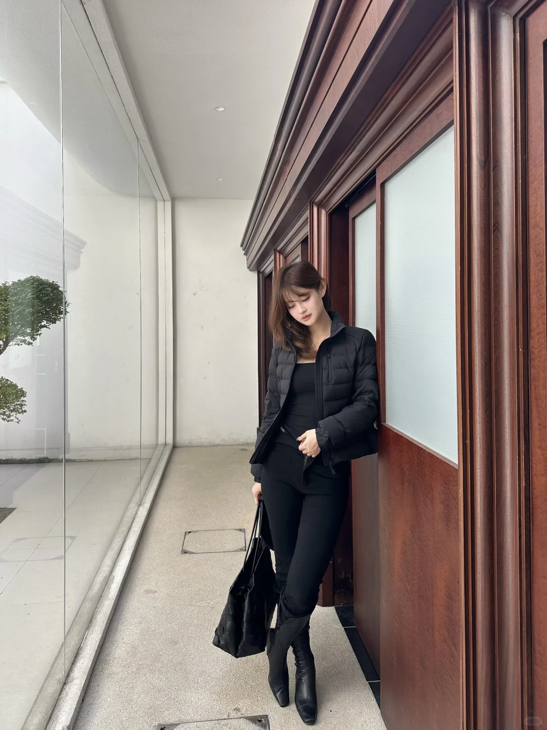 今年喜欢修身点的羽绒服