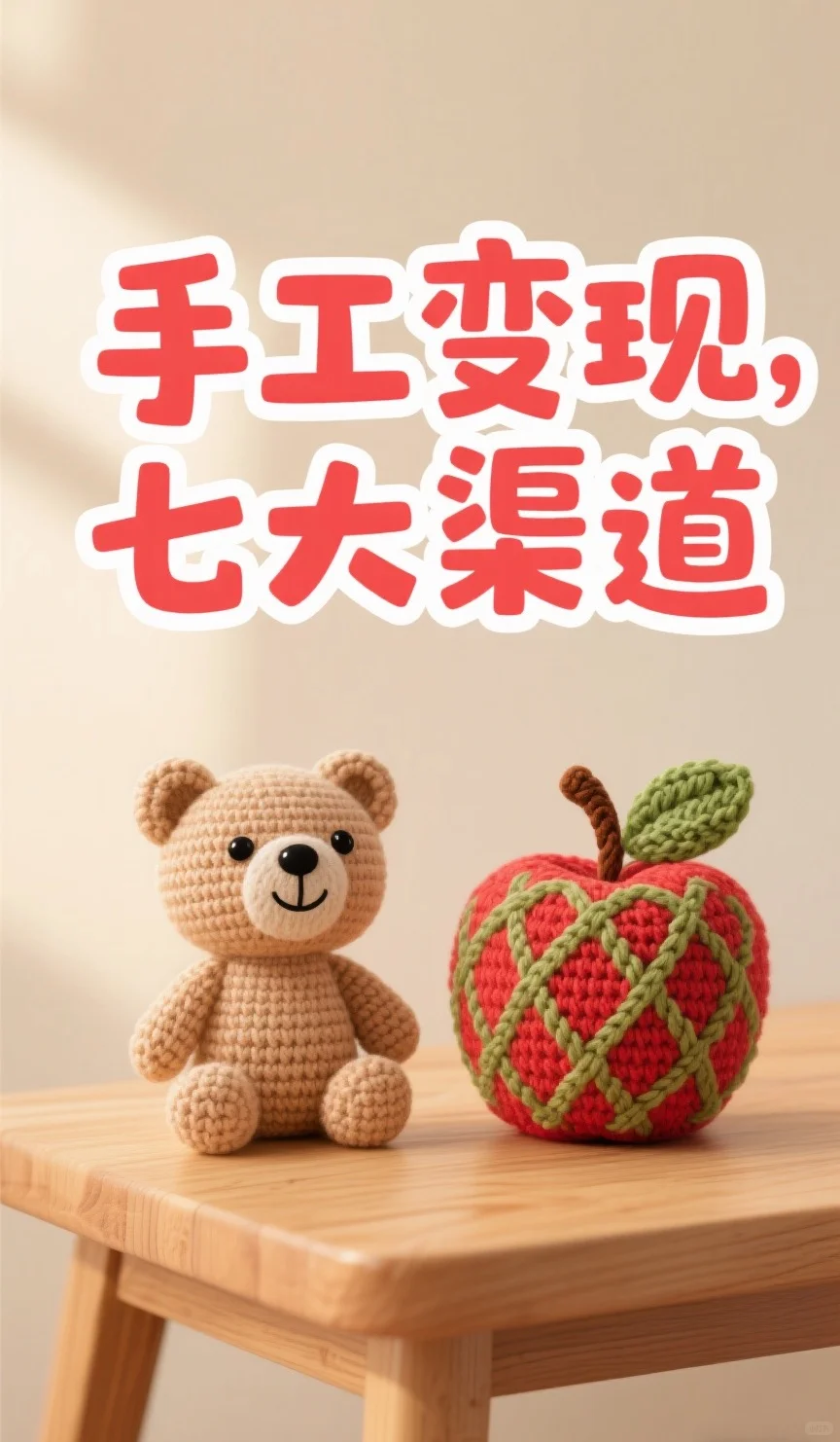 手工变现7大路径 为啥我的编织品总没人买?