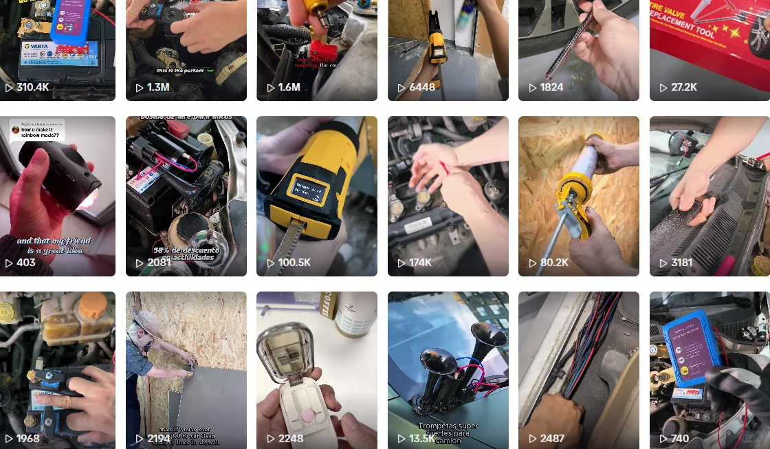 蹲蹲美区TK五金工具实拍团队合作