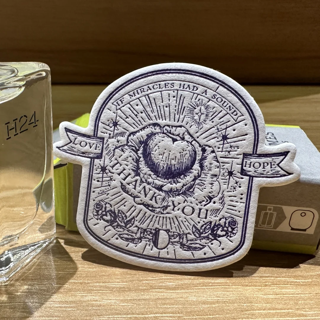 纸上的艺术，活版印刷纸徽章！