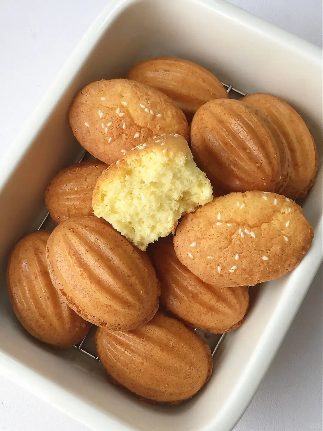 无糖巨成功‼️又香又软老式脆皮鸡蛋糕!