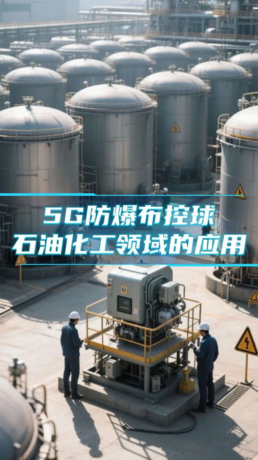 5G防爆布控球在石油化工领域的应用