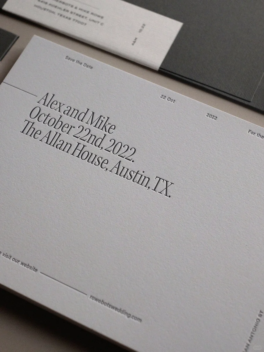 分享一组凹凸加烫印质感