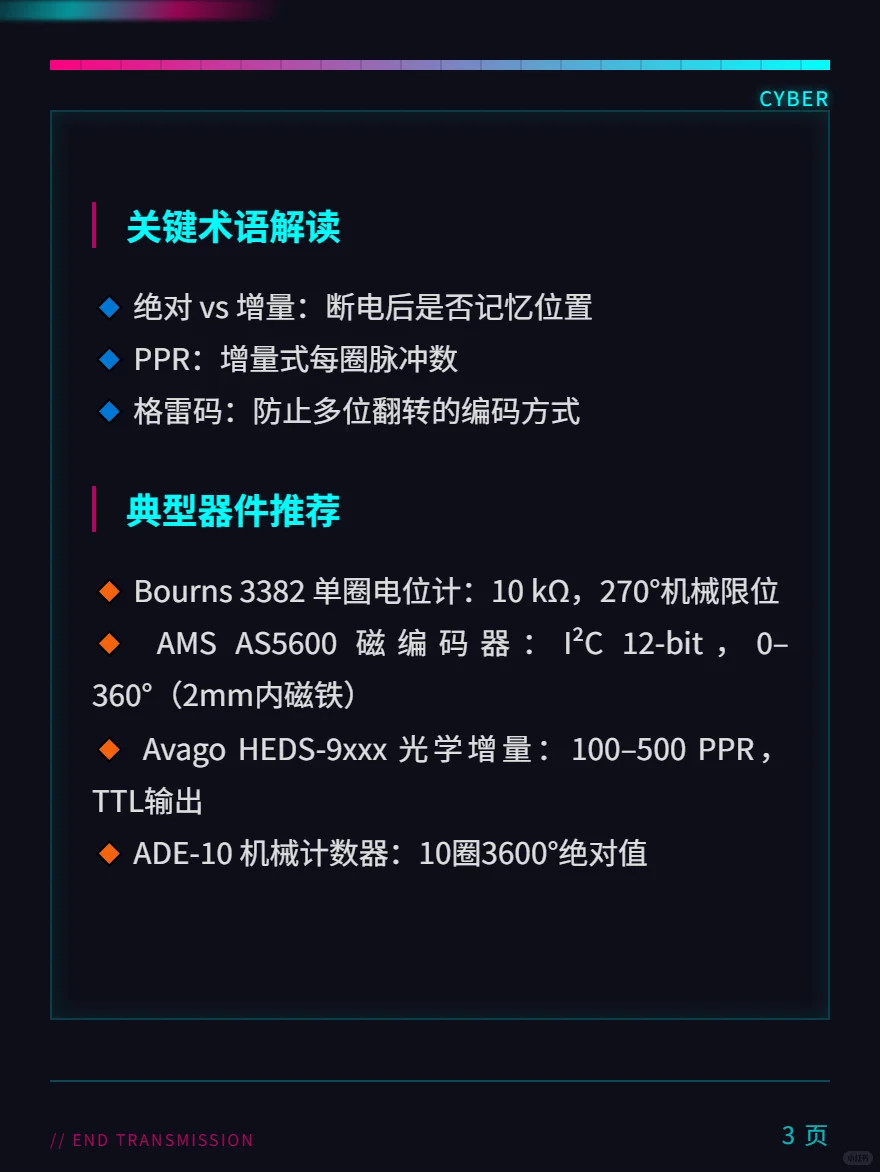 ?每天认识个传感器(7)—旋转位置传感器