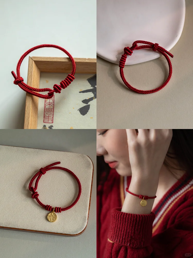 求求了！这款小红绳焊在手腕上吧 ❗