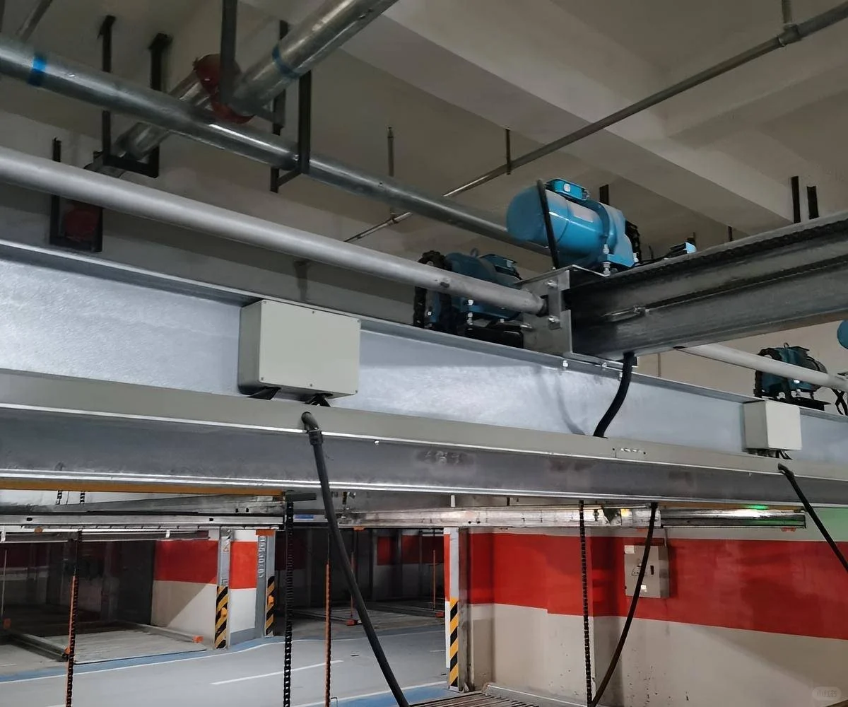 四柱式机械停车设备租用需要安装喷淋系统