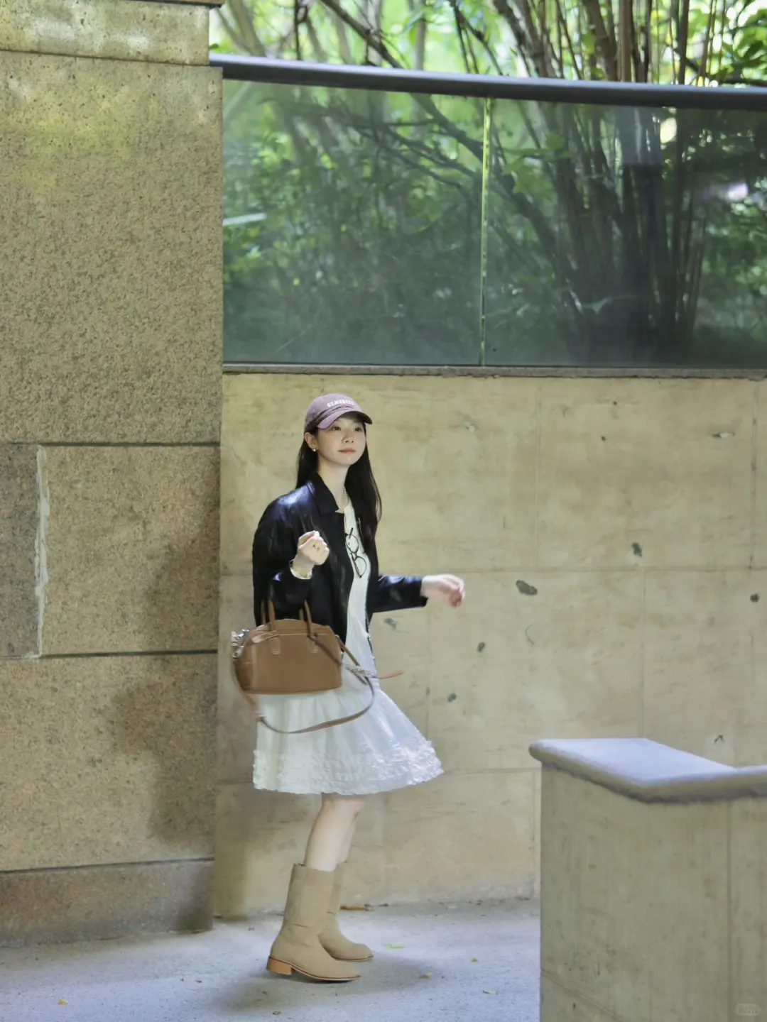 香影试衣间☁️甜酷风·云朵出逃vs短皮衣