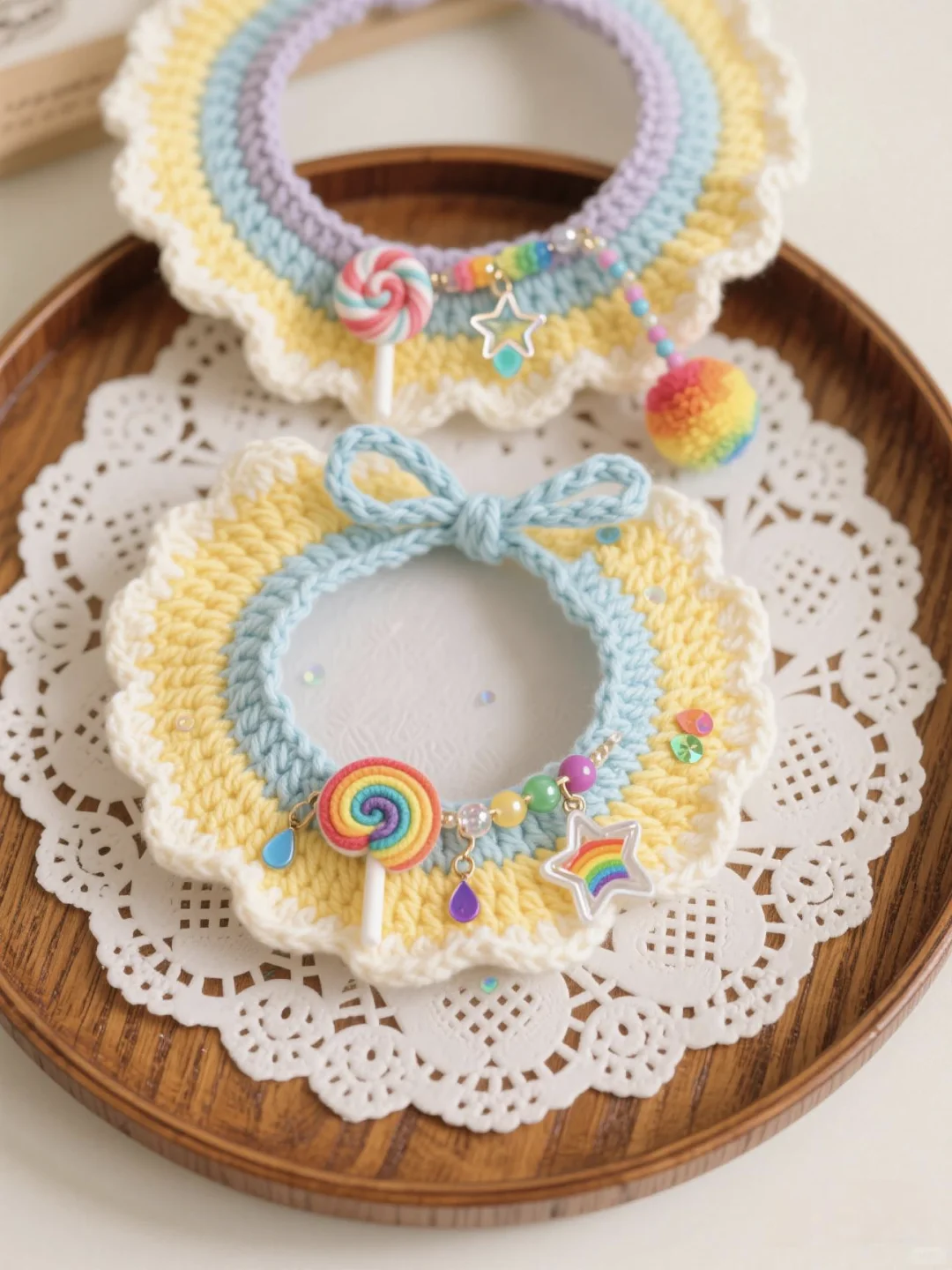 每天一个设计—宠物项圈钩织系列