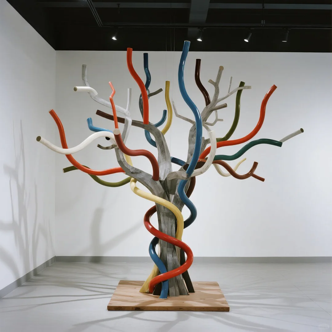 钢铁森林：工业材料的有机叙事