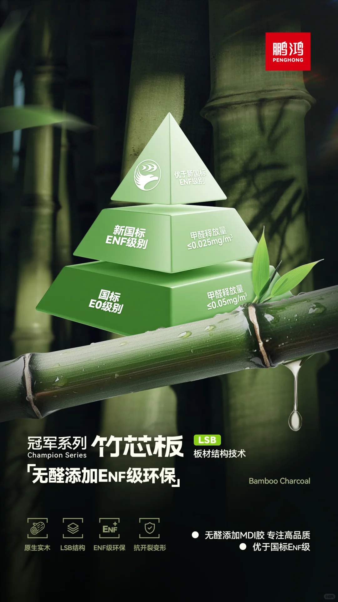 守护健康家居的环保之选——鹏鸿竹芯板