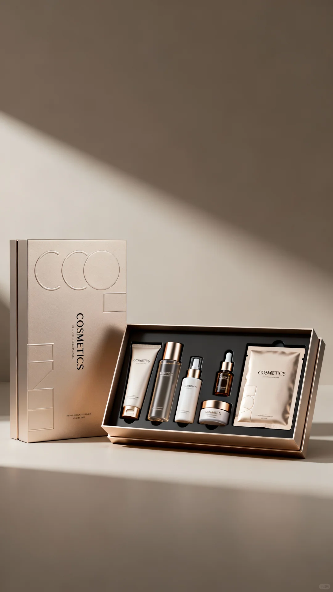 这款高端护肤品礼盒 太美了!