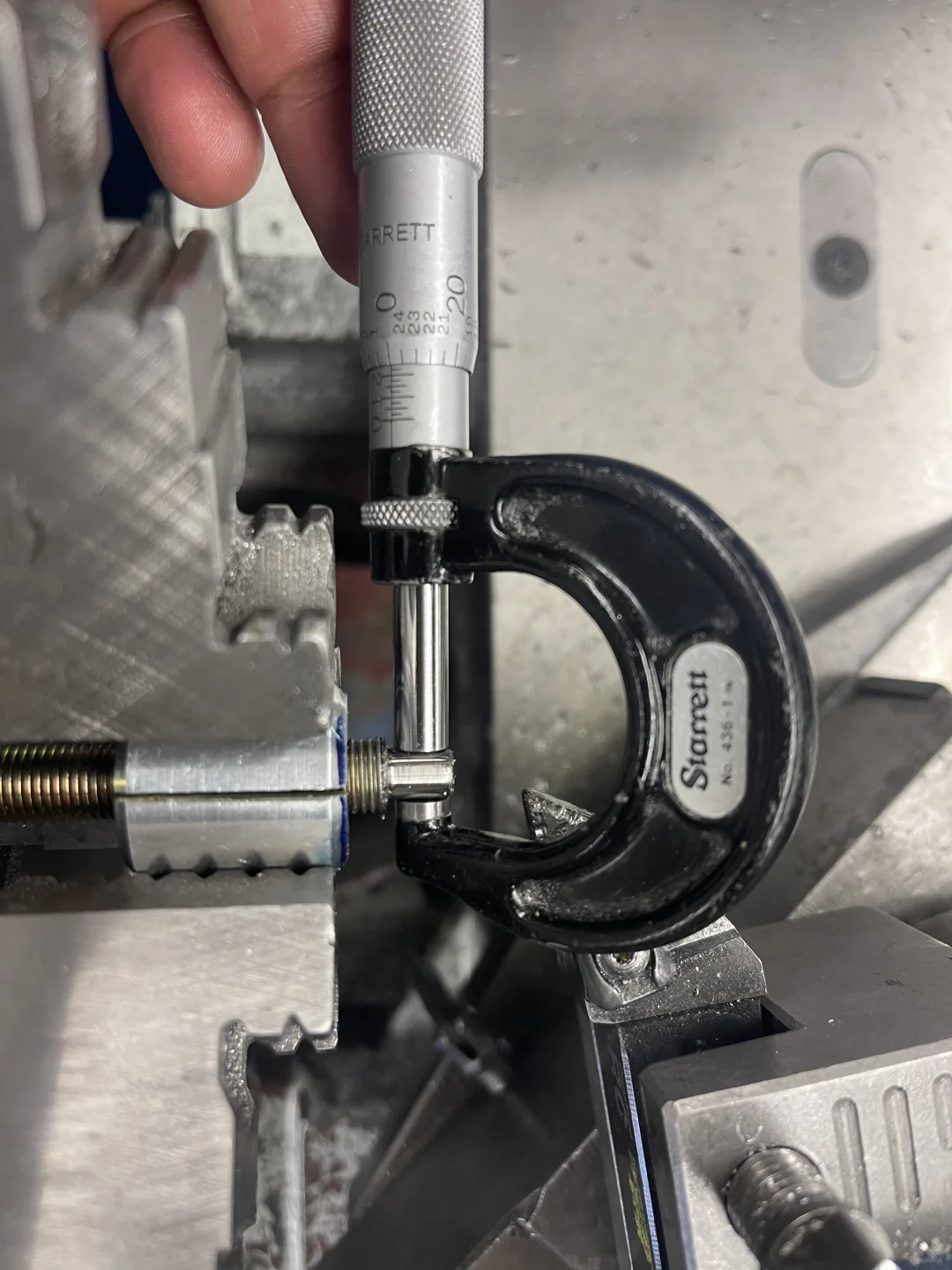 当你亲手加工出误差在0.001英寸的零件时