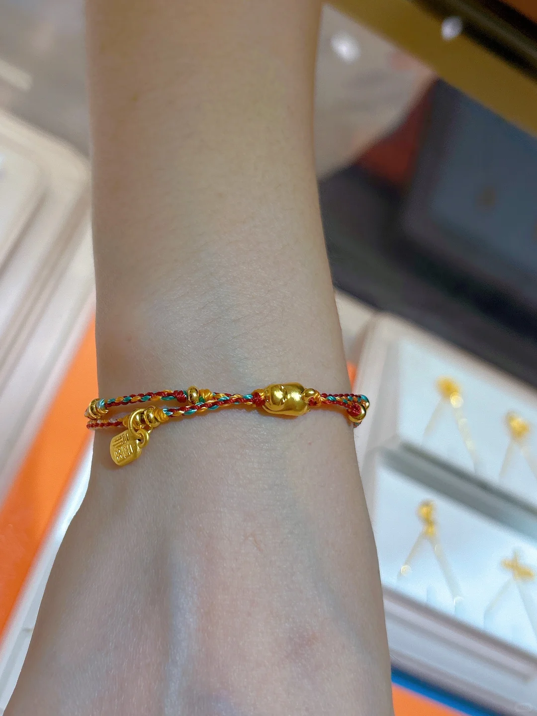 制作趴趴猫手链编织过程！你心动?了吗？