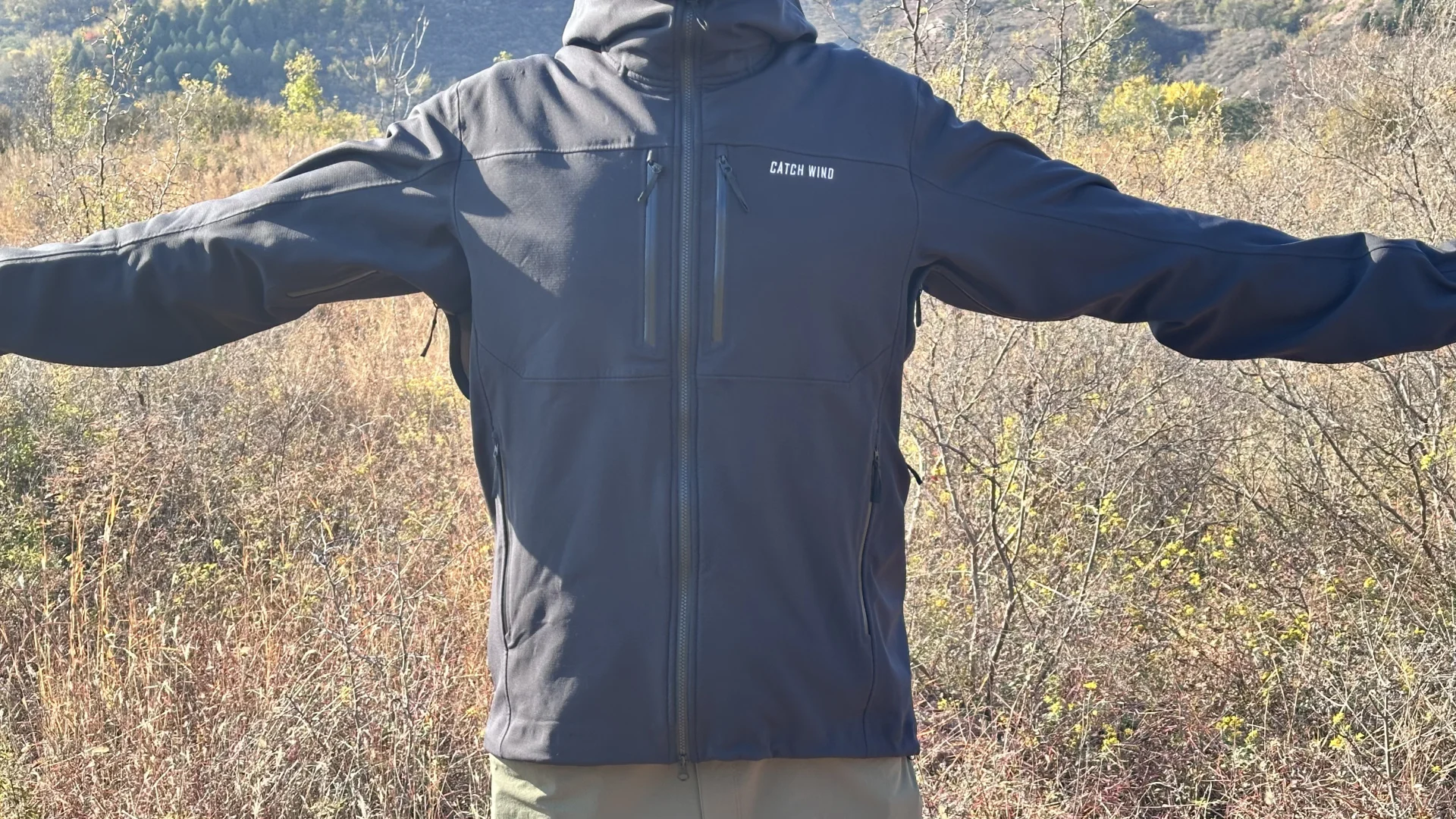 捕风户外软壳，实战汇报，值得推荐