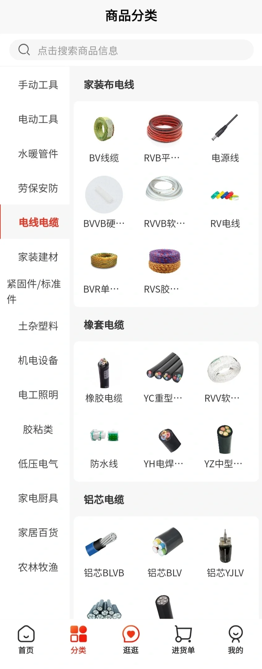 ozon电商五金供应链类目，带商品模版。