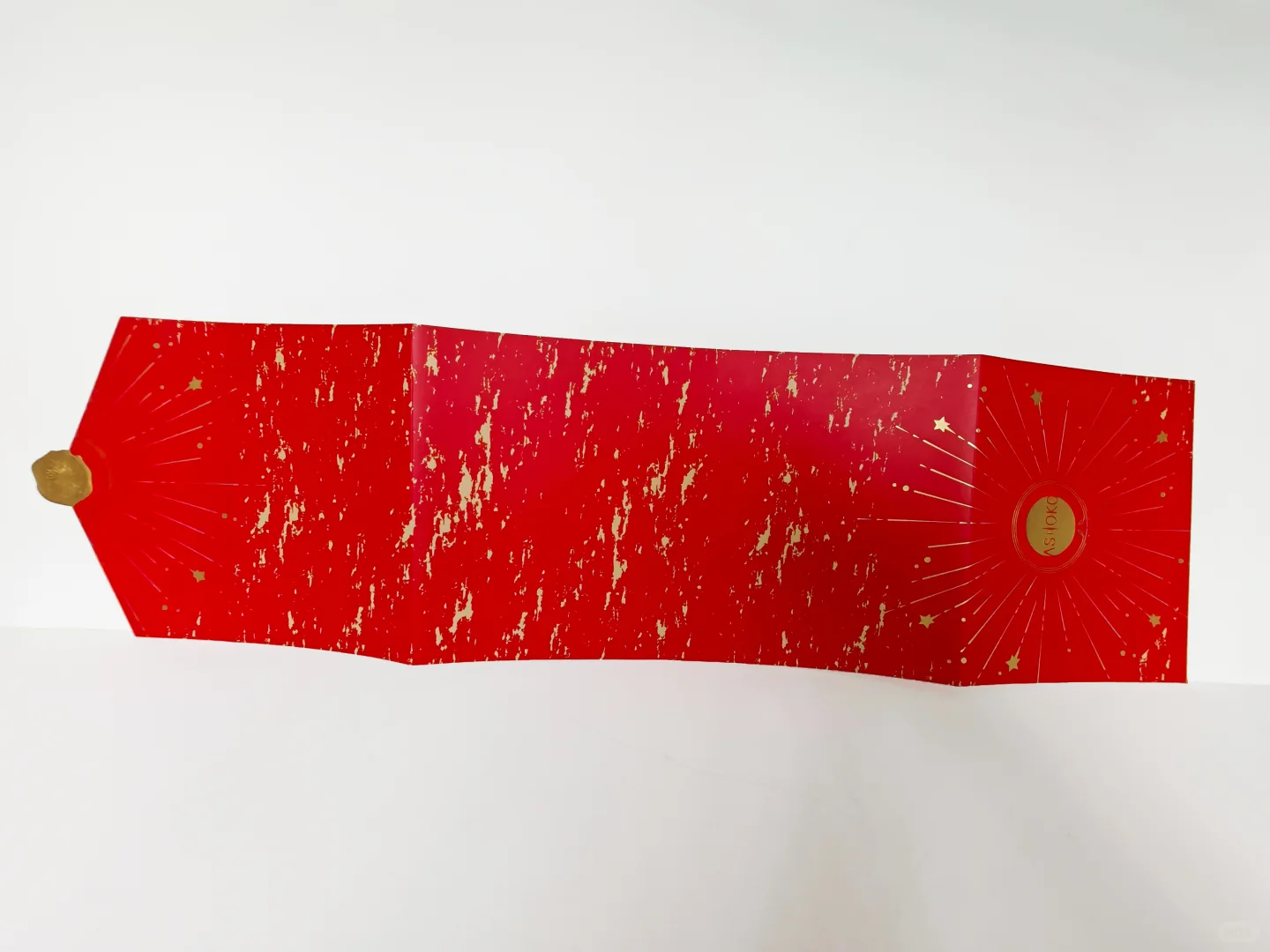 立体浮雕烟花贺卡|火漆印盖|新年贺卡