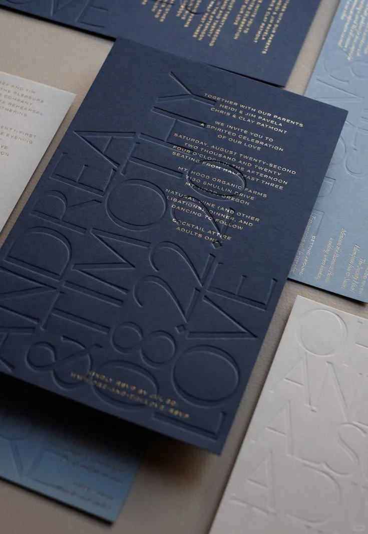 ⭕ 嘿！这就是凹凸感纸质印刷！