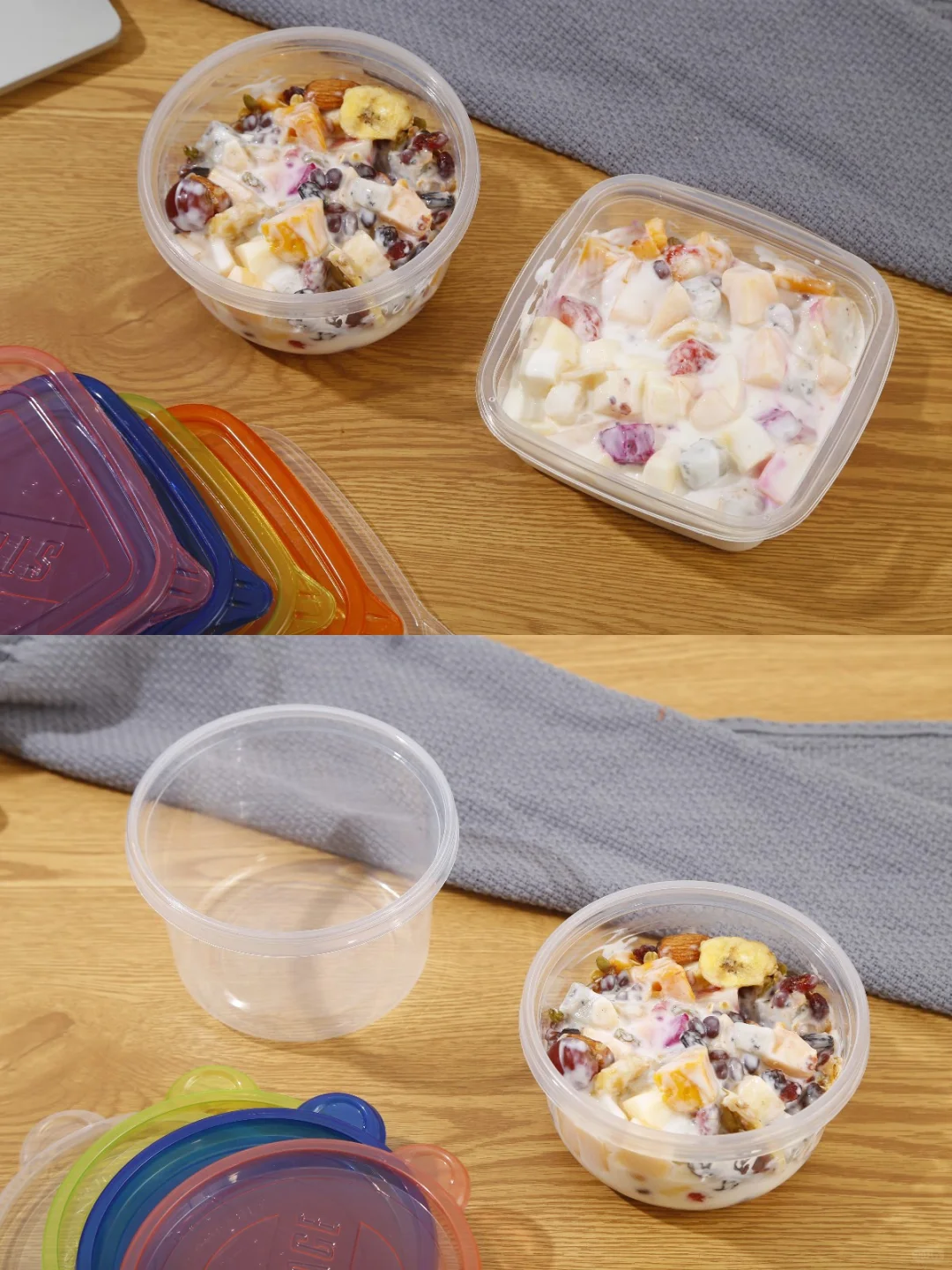 水果捞高透 PP 碗?