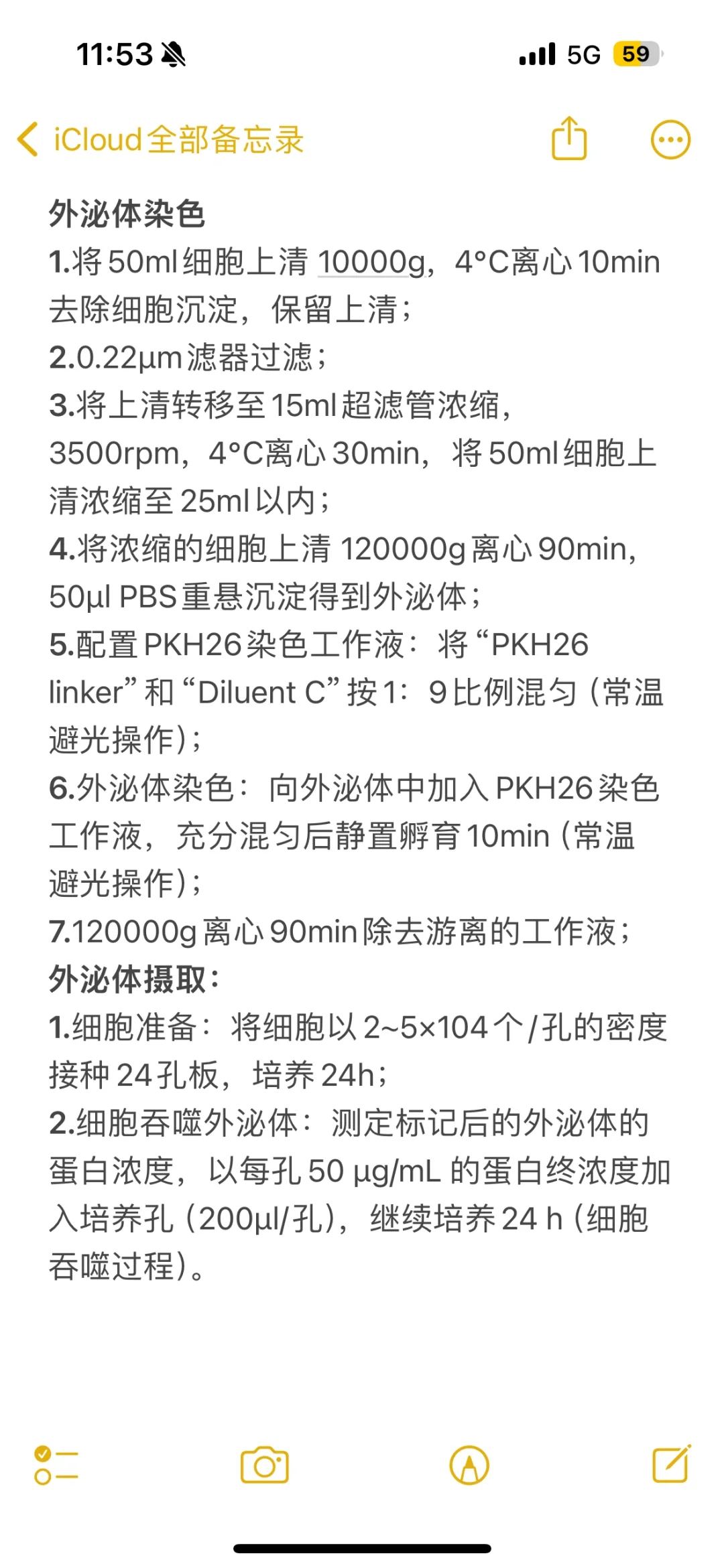 外泌体摄取实验 外泌体染色 PKH26