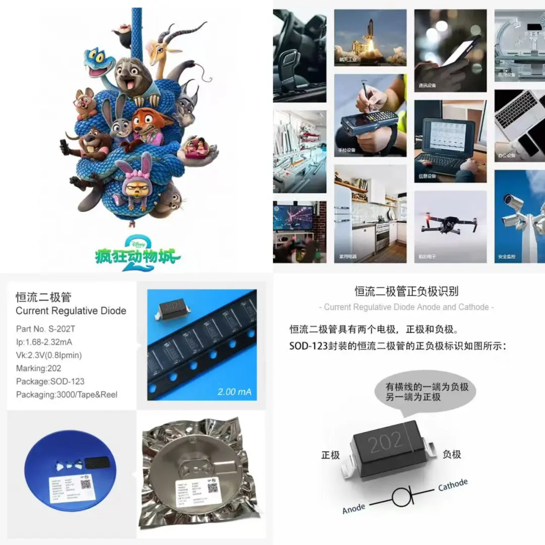 从疯狂动物城到现实！二极管守护稳定与高效