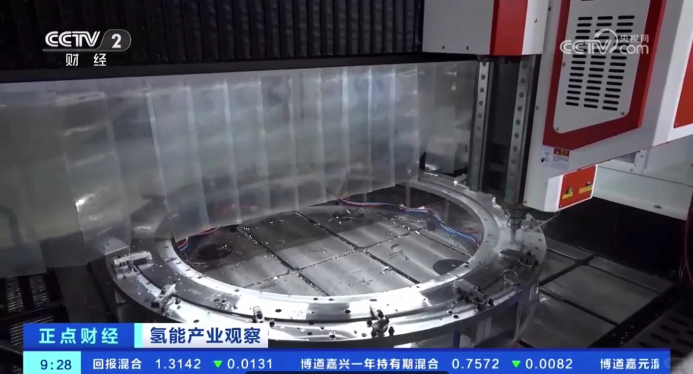 博斯曼数控钻铣床:制氢极板极框加工的利器