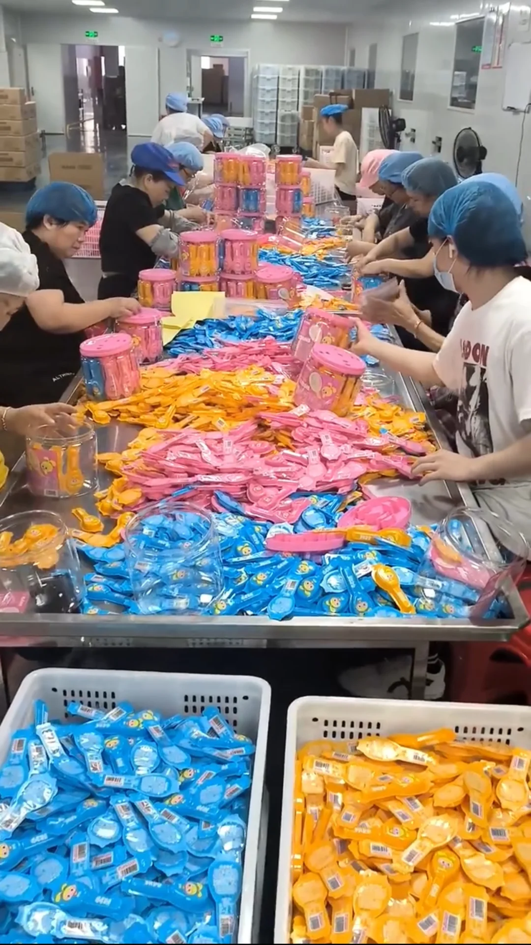 考完试，来合肥包装糖果的快乐打包工位vlog