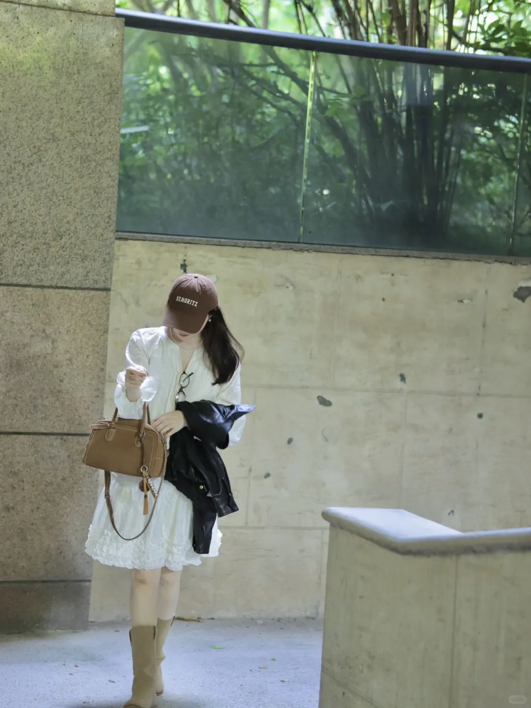 香影试衣间☁️甜酷风·云朵出逃vs短皮衣