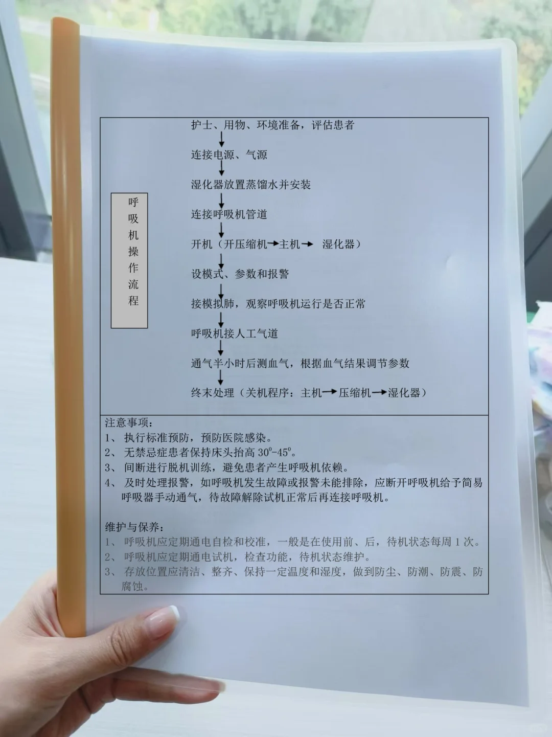 常用护理仪器的使用流程图‼️