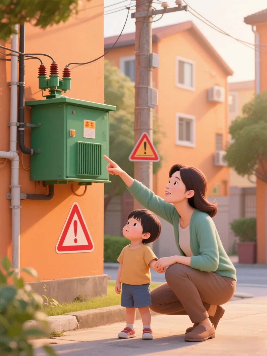 DAY85 ?高危作业隐患排查-变压器附近