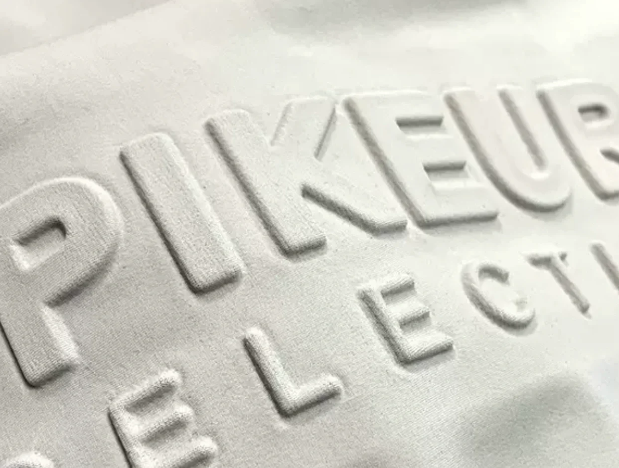 好工艺要一起分享｜服装辅料·3D凹凸压花