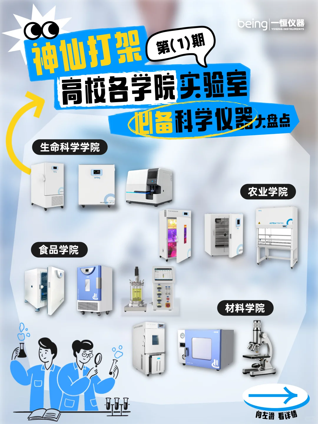高校各学院实验室必备科学仪器?大盘点！