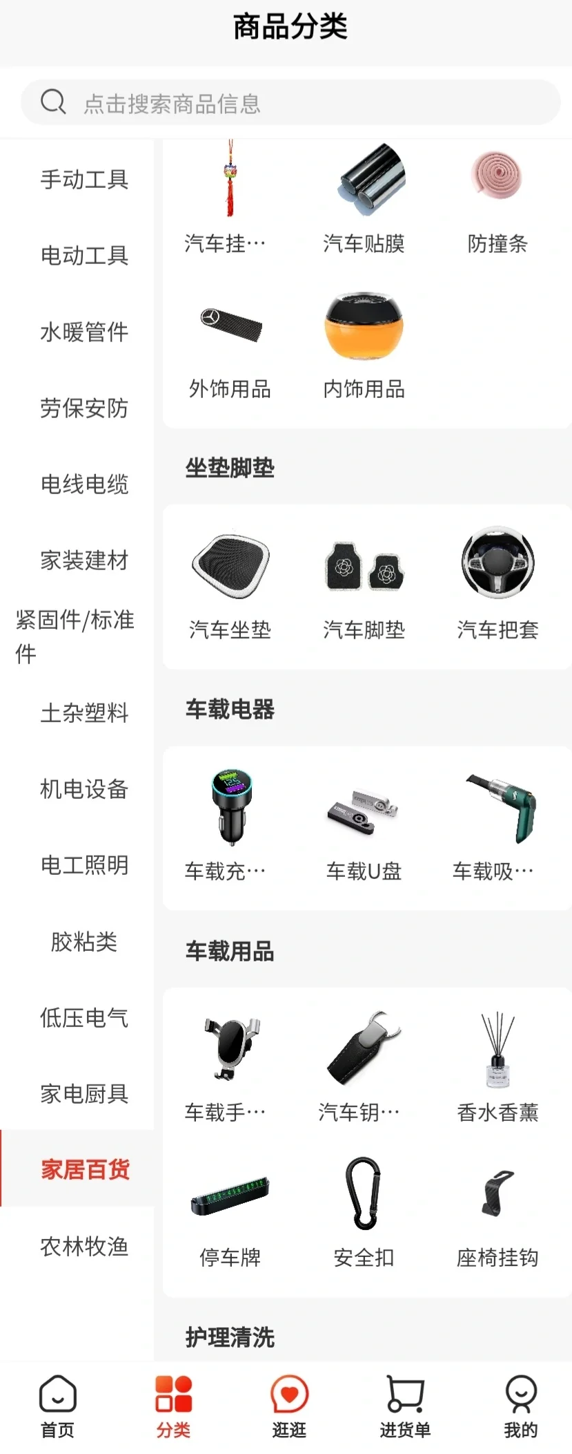 ozon电商五金供应链类目，带商品模版。