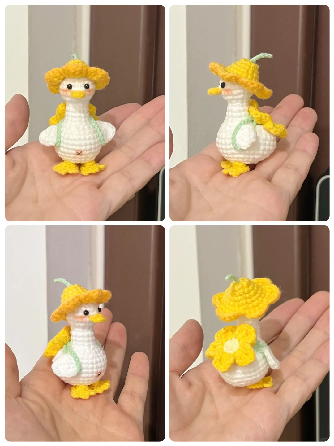 100款钩织挑战第69钩：开学鸭（附图解）