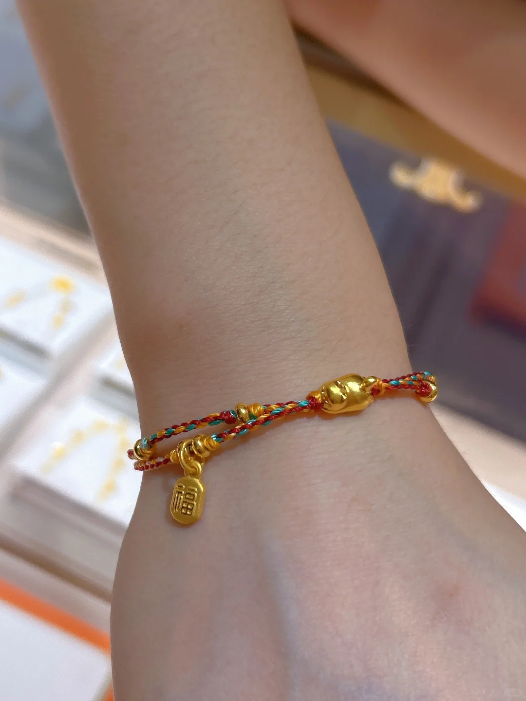 制作趴趴猫手链编织过程！你心动?了吗？