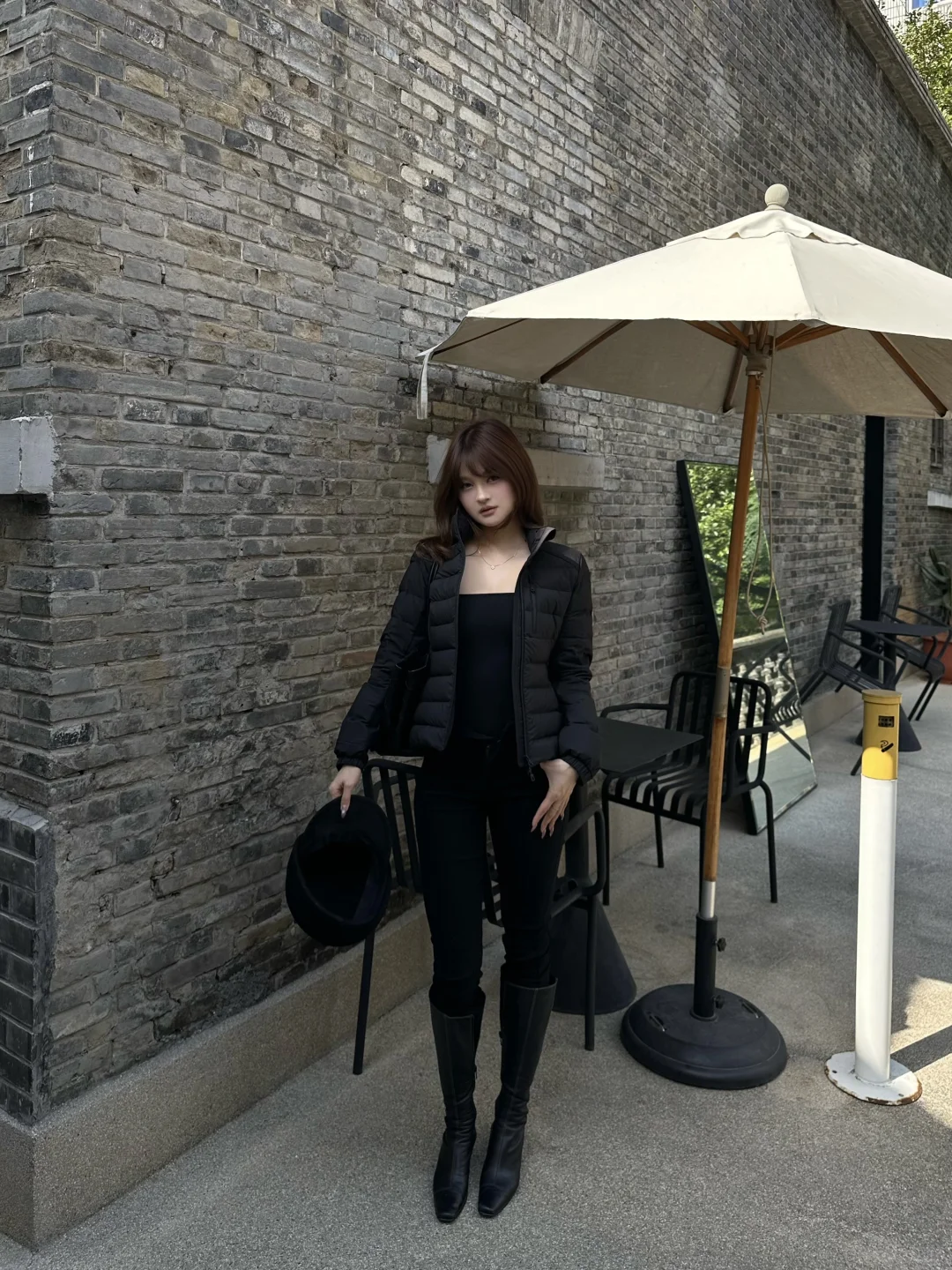 今年喜欢修身点的羽绒服