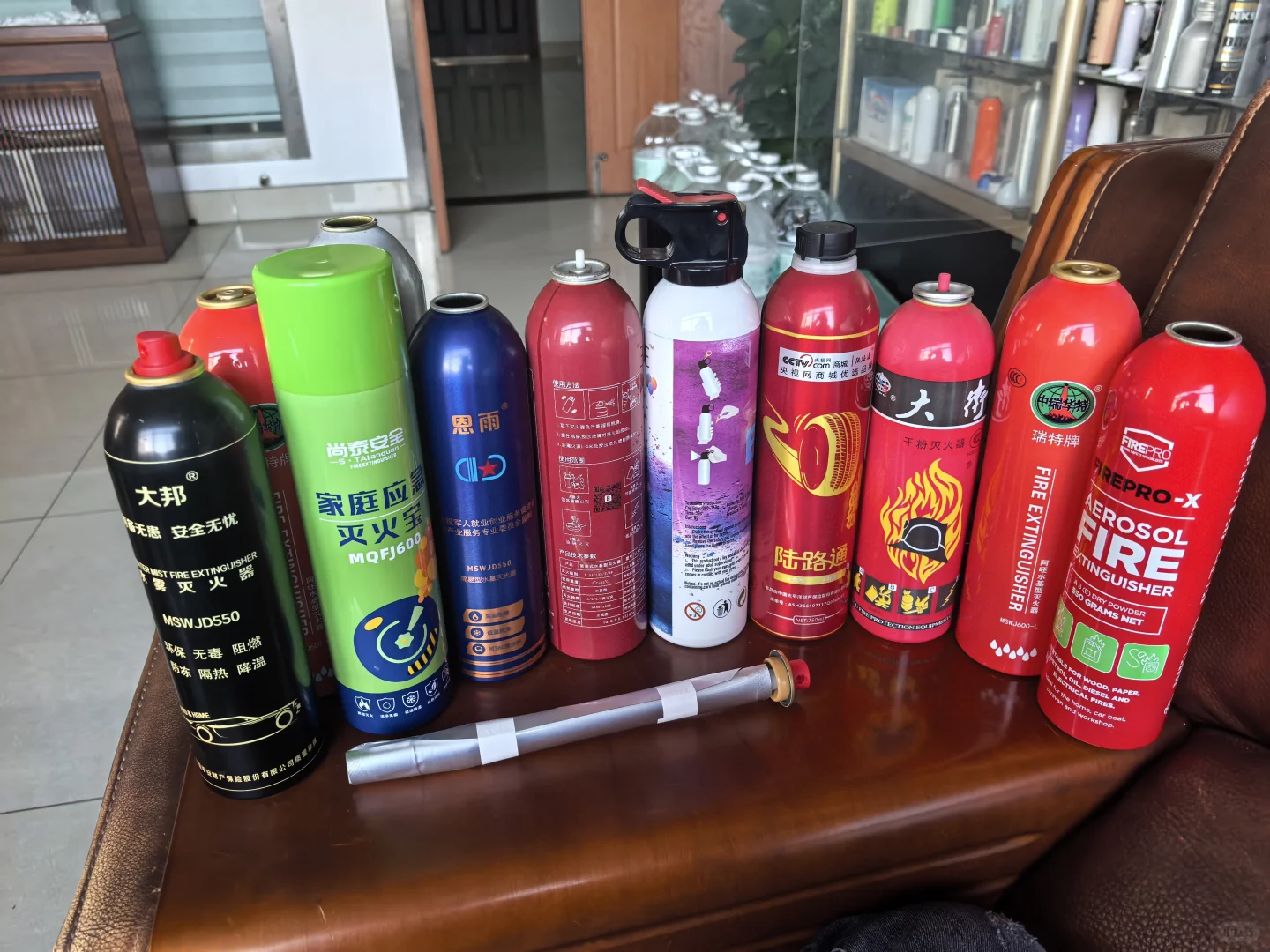 水剂灭火器采用二元气雾剂铝罐包装的优势